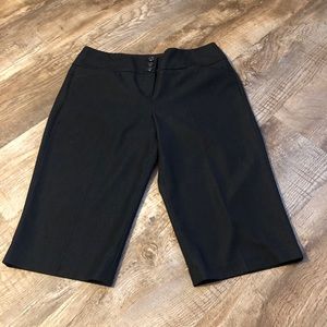 Sharagano Studio Long Knee Length Dress Shorts